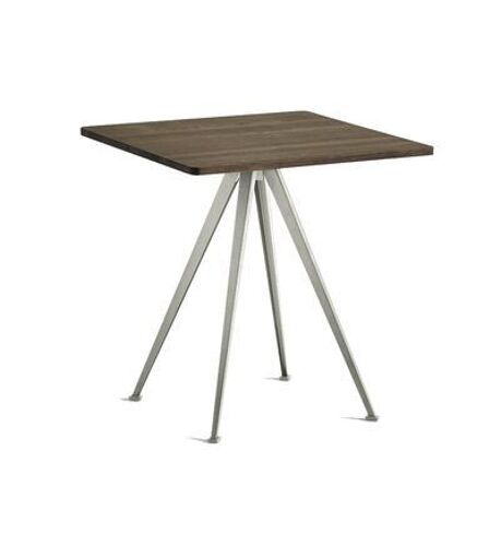 Hay - Table Pyramid CafÃ© 21 - chÃªne fumÃ© huilÃ© - beige thermolaquÃ©  - Marron