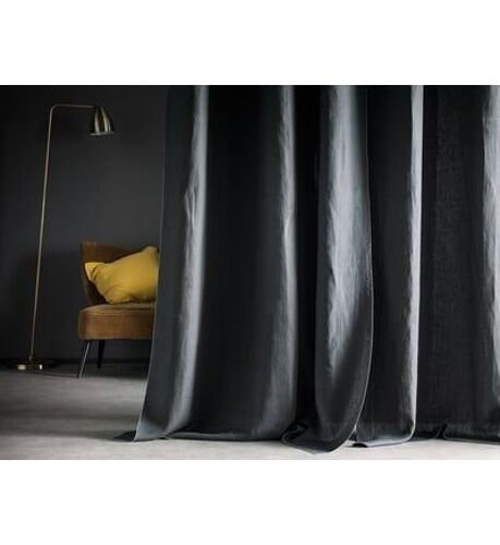 Rideau en pur lin lavé, AUTOUR DU LIN