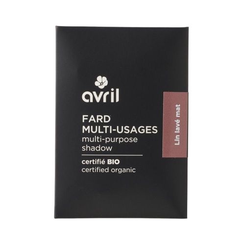 Avril - Fard Multi-Usages Certifié Bio - Lin Lavé Mat 