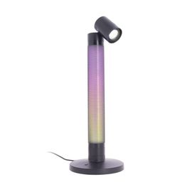 Xanlite - Lampe À Poser Led Rvb Digital, 40cm, Synchronisation Musicale, Éclairage Blanc Cct, Filaire Usb - Lpdrvm