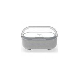Enceinte Lumineuse Bluetooth avec Charge induction Blanc Livoo