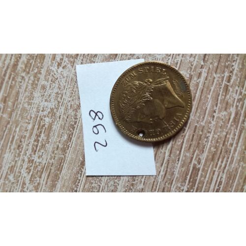 Jeton Spiel Marke Viel Gluck Zum Spiel En L Etat Sur Les Photos