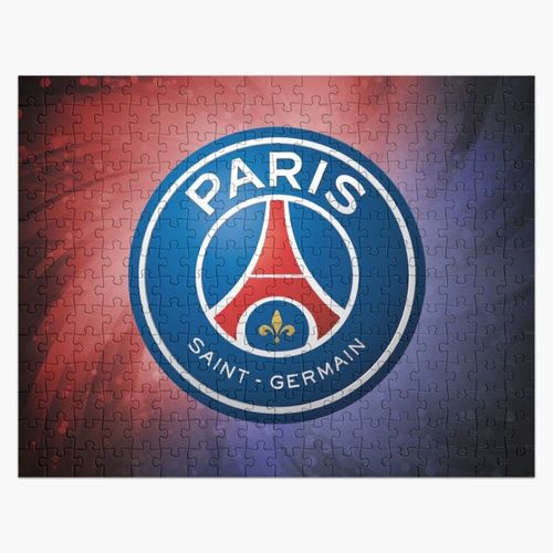 Puzzle En Bois Logo Psg 1#271022 300 Pièces 38x26 Cm Jouet Décoration Mura