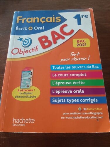 Objectif Bac 1iere Français