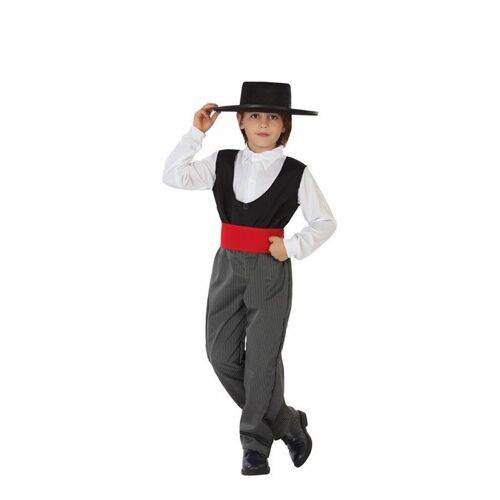 Déguisement De Danseur Flamenco Pour Garçon (Taille 5-6a)