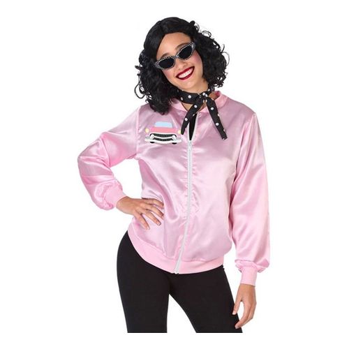 Veste Rose Années 80 Pour Femme (Taille M-L)