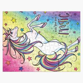 Puzzle en bois Créez votre propre puzzle de licorne magique 300 pièces 38x26 cm jouet décoration mur