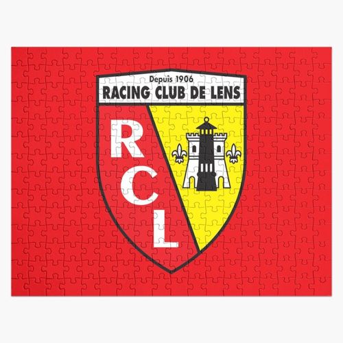 Puzzle en bois Produits dérivés RC Lens 300 pièces 38x26 cm jouet décoration mu