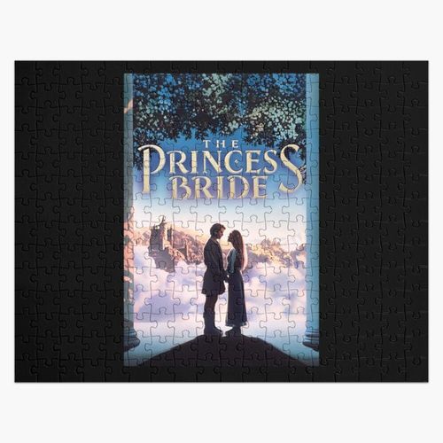 Puzzle en bois La Princesse Bouton d'Or 300 pièces 38x26 cm jouet décoration mura