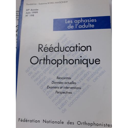 Rééducation Orthophonique 198
