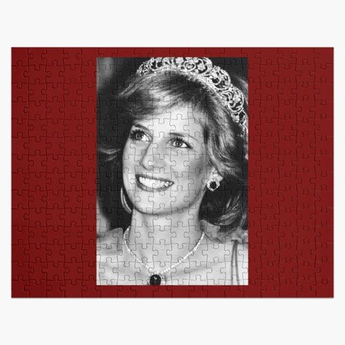 Puzzle en bois Princesse Diana, femme forte 300 pièces 38x26 cm jouet décoration mura