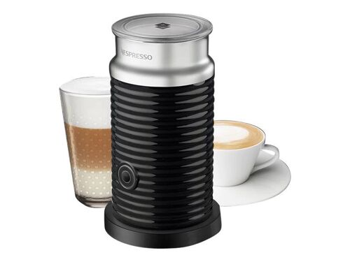 Nespresso Aeroccino 3 - Mousseur à lait - 240 ml - noir