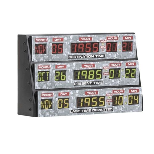 Lampe 3d - Retour Vers Le Futur