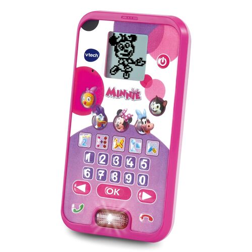 Vtech- Minnies Téléphone Portable Éducatif, 80-562004