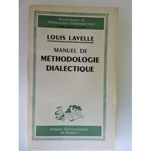 Manuel De Methodologie Dialectique