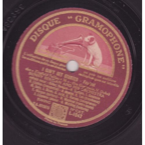 78 Trs 30 Cm I Can't Get Started / The Prisoner's Song