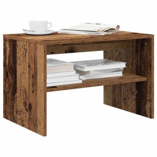 vidaXL Meuble TV vieux bois 60x40x40 cm bois d'ingénierie