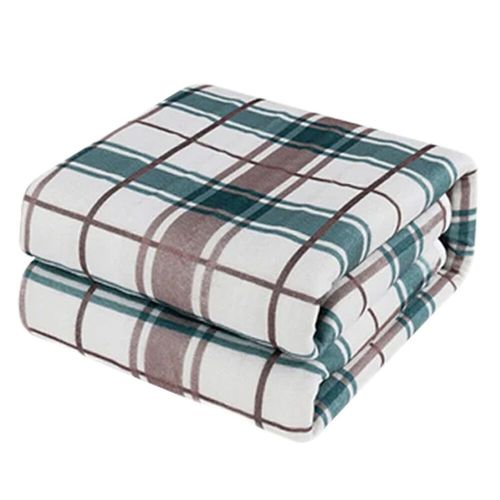 Couverture électrique 220V couverture chauffante électrique lit chauffant coussin chauffant électrique pour lit matelas thermique couverture chauffante électrique - Type grey green-70x150CM