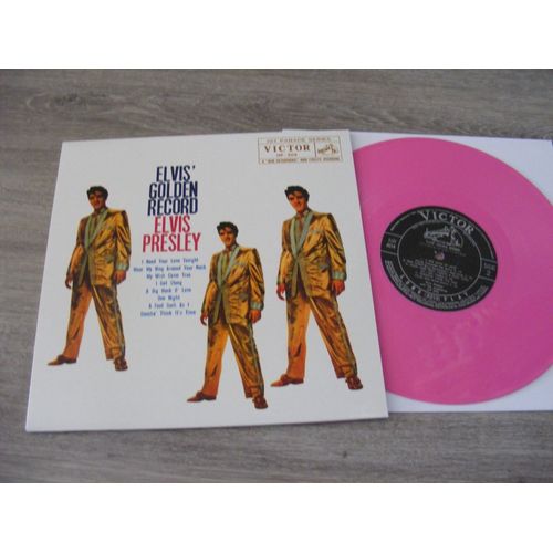 25 Cm 33 Tours 10"Lp Pink Vinyl Rose Golden Records