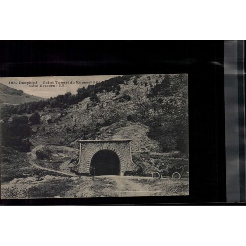 Carte Postale Dauphine Col Et Tunnel Du Rousset En L'état Sur Les Photos