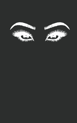 Beautiful Lashes, Darling: 120 Page Wide Lined 5 X 8 Notebook For Lash Artists, Beauty Professionals And Gorgeous Girls