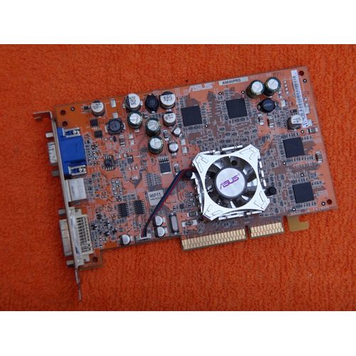Asus A9550/TD/P/128M/A Radeon 9550 SE 128MB DDR VGA S-VID DVI