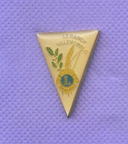 Rare Pins Lions Club Le Raincy Villemomble R668