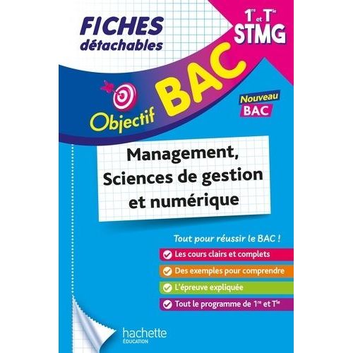 Management, Sciences De Gestion Et Numérique 1re Et Tle Stmg