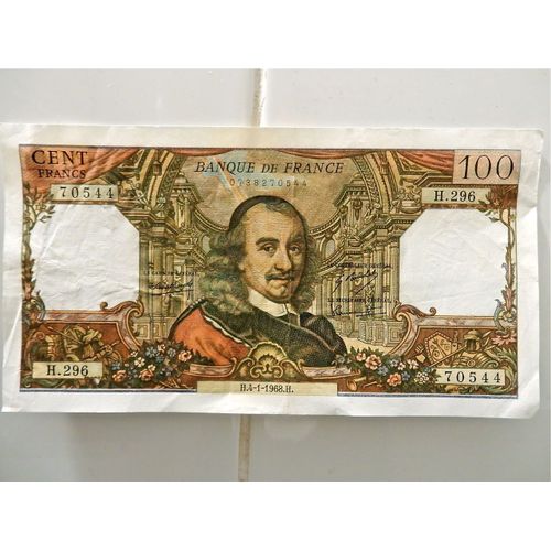 Billet 100 F Corneille Comme Neuf
