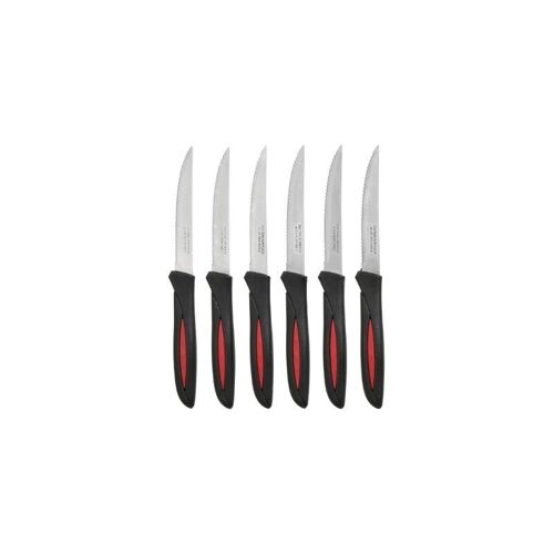 Coffret de 6 couteaux à steak - L 23 cm - Acier