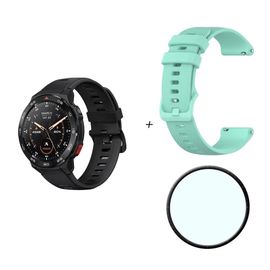 Mibro Gs Pro Smartwatch Gps Positionnement Altitude Baromètre Mesure 1,43 Pouces Amoled Hd Écran 5atm Étanche Aod Bluetooth Appel 460 Mah Batterie Sportive Montre - Type Mint Green Protector