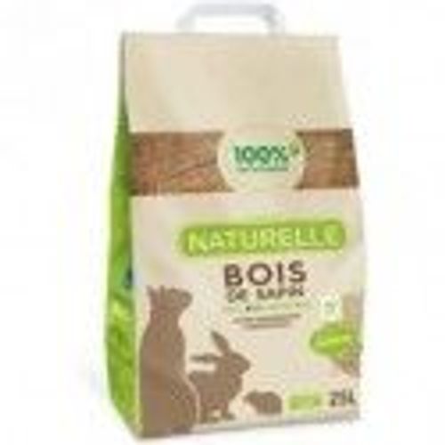 Perlinette - Litière Naturelle Bois De Sapin 100% Éco Pour Chat - 25l