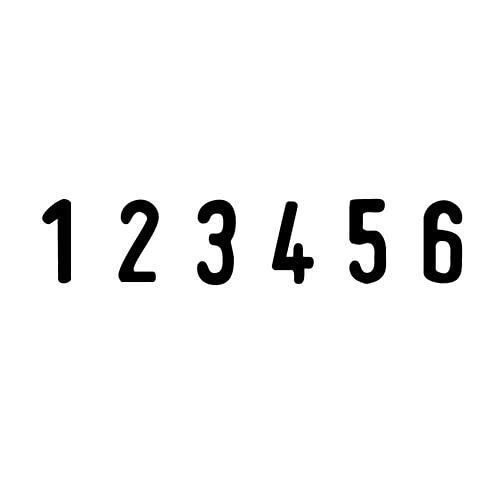 Trodat 120454 Professional Numérotées Auto-Encreur Tampon