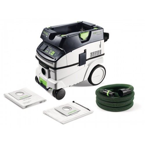 Aspirateur eau et poussières Cleantec CTL 26 EI AC - 1200W - classe L - cuve 26L FESTOOL