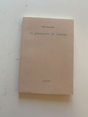 La Grammaire De L'amour