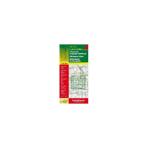 Loferer - Leogang - Steinberge - Berchtesgarden 1 : 50 000 Wanderkarte