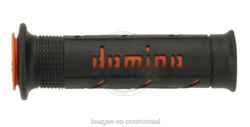 Domino Xm2 Poignées Super Doux Noir - Orange