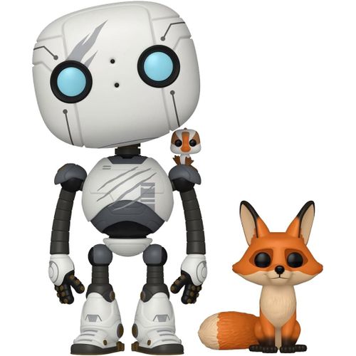 Figurine Funko Pop - Le Robot Sauvage - Roz Avec Joli-Bec Et Escobar (89381)