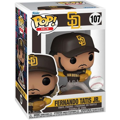 Figurine Funko Pop - Mlb : Ligue Majeure De Baseball N°107 - Fernando Tatis Jr. (65787)