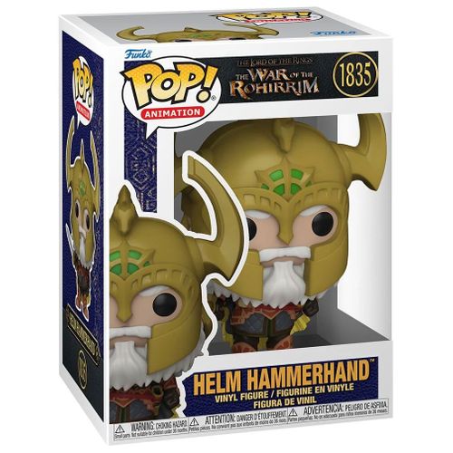 Le Seigneur Des Anneaux : La Guerre Des Rohirrim - Figurine Pop! Helm Hammerhand 9 Cm