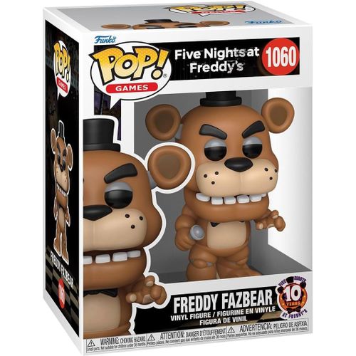 Five Nights At Freddy's - Figurine Pop! Five Nights At Freddy's 10th Anniversary Freddy 9 Cm