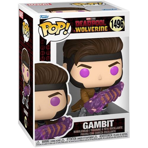 Figurine Funko Pop - Deadpool & Wolverine [Marvel] N°1496 - Gambit (84848)