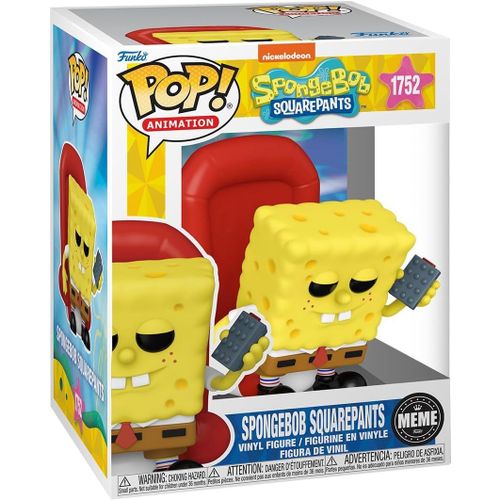 Figurine Funko Pop - Bob L'eponge N°1752 - Bob L'eponge (Meme) (81071)