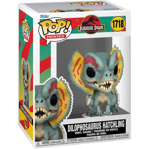 Jurassic Park Hatchling - Figurine Pop! Dilophosaurus 9 Cm