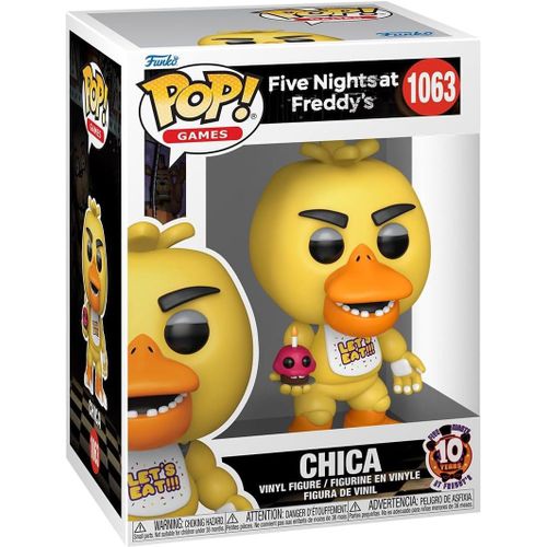 Five Nights At Freddy's - Figurine Pop! Five Nights At Freddy's 10th Anniversary Chica 9 Cm