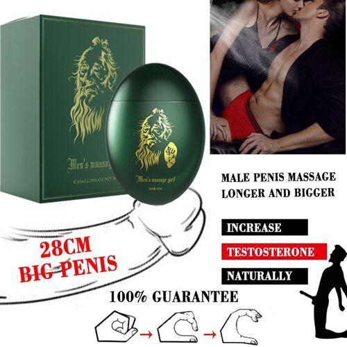 Huile De Massage Pour Agrandissement Du Pénis, 65ml, Crème Pour Agrandissement Du Gros Coq, Amélioration De L'érection, Soins De Santé Masculins