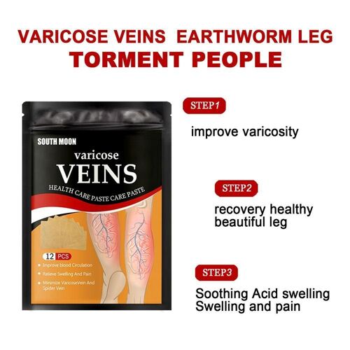 Varices Et Varices Du Corps, 12 Pièces, Soulagement Post-Cellulite, Vascularite, Pied, Soulagement De La Douleur, Inflammation, Raffermissement De La Peau
