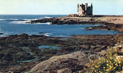 Ancienne Carte Postale Couleur Dentelée N° 1589 Quiberon - Le Chateau - Lumicap - Edition De La Compagnie Des Arts Photomecaniques Cap