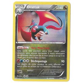 Drattak 8/20 - 140pv - Noir Et Blanc : Coffre Des Dragons - Carte Holo Pokémon Française