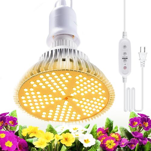 Kalanka-Sunlike Lampe Led Pour Plantes Avec Minuterie Et Système De Suspension, Minuterie 9h/12h/15h, 150 Led, Lampe De Croissance À Spectre Complet Avec Câble D'alimentation De 16,4 M, Pour Jardin,